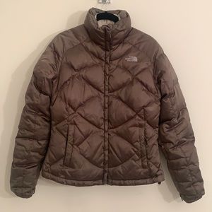North Face 550 Puffer, Brown